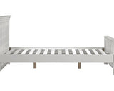BORDEAUX 5' HIGH END BED - PEBBLE GREY