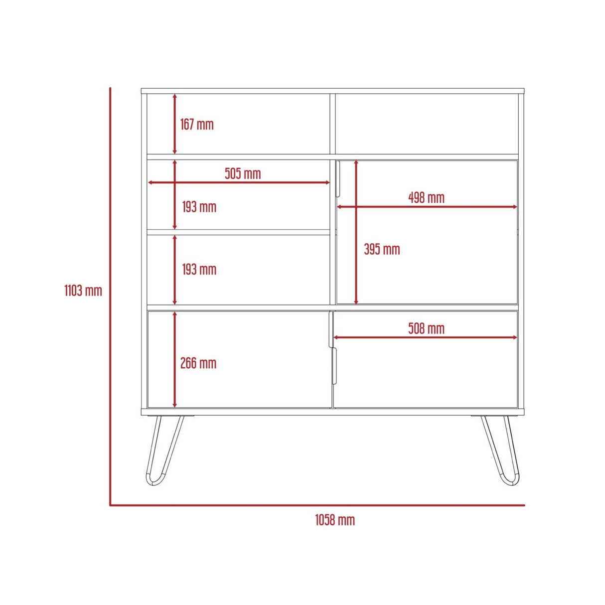 Nexus High Sideboard