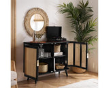 Noah 2 Door Sideboard - Black