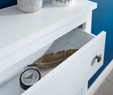 Deluxe 2 Tier Shoe Cabinet-White