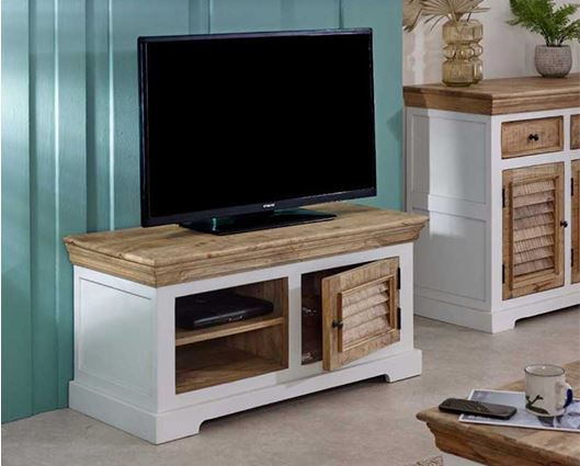 Arianna Wood TV Cabinet/Bench