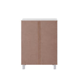 Euston 2 Door Shoe Cabinet - White