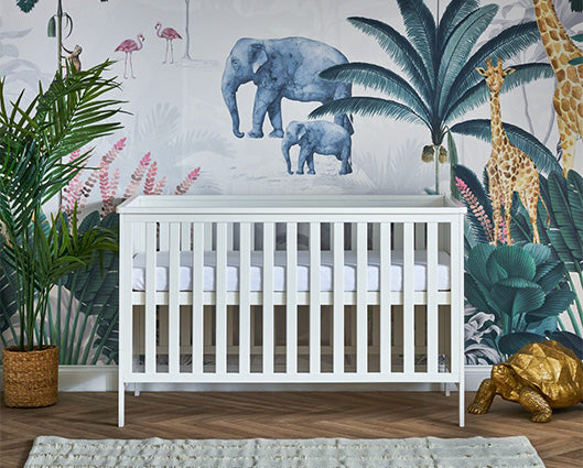 Elise Cot Bed - White