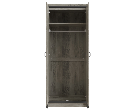 Baxter 2 Door Wardrobe- Grey