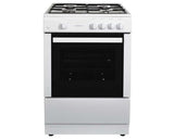 Statesman MAXI60GSF 60cm Single Cavity Gas Cooker White