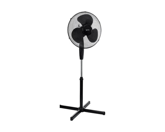 Igenix 12" 7 Bladed Pedestal Fan Black