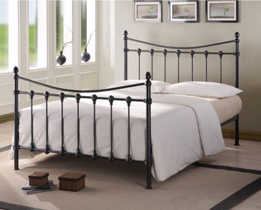 Florida Single Bed Frame - Black