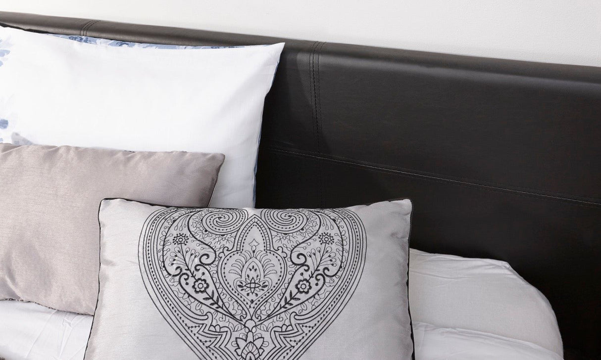 King End Lift Ottoman Bed-Black