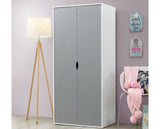 Atrix 2 Door Wardrobe-Grey