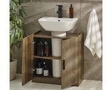 Hampshire Under Sink Bathroom Storage Unit Walnut