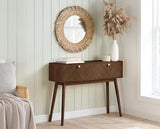 Herringford Console Table - Walnut