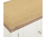 WINDSOR STRAIGHT TV UNIT - NATURAL OAK