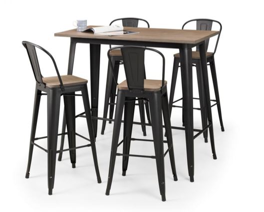 Griffin Bar Set (4 Stools)