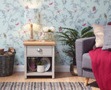 Lachlan Lamp Table-Grey