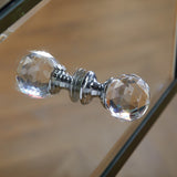 Paolo 2 Drawer Bedside Table - Mirrored