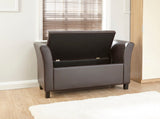 Vanessa Window Seat-Brown