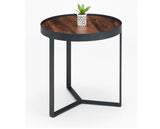 Laney Lamp Table-Walnut