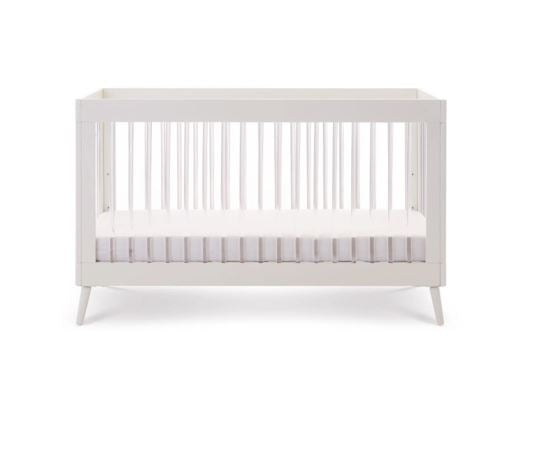 Maura 2 Piece Room Set - White with Acrylic