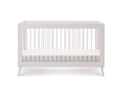 Maura 2 Piece Room Set - White with Acrylic