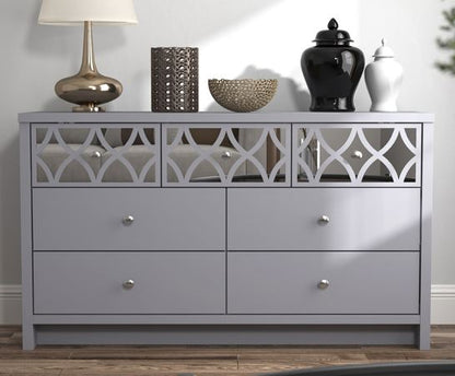 Arlo 3+4 Drawer Chest- Cool Grey