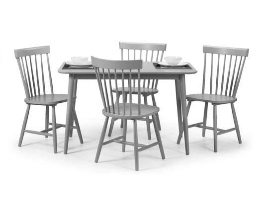 Torez Lunar Grey Dining Set