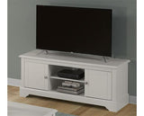 STRATFORD 2 DOOR TV UNIT - WHITE