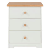 Colorado 3 Drawer Bedside Cabinet