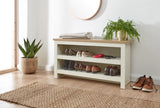 Lachlan Simple Shoe Bench-Cream