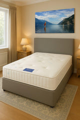 Mister Mattress Memory Ortho Divan Set With Headboard - Single
