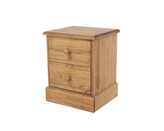 Cotswold 2 drawer bedside cabinet