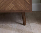 Herringford Large TV Unit - Walnut