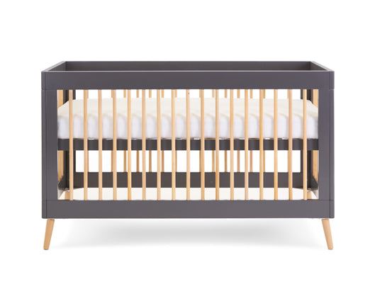 Maura Cot Bed - Slate with Natural