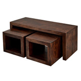 Sapeli Coffee Table Set