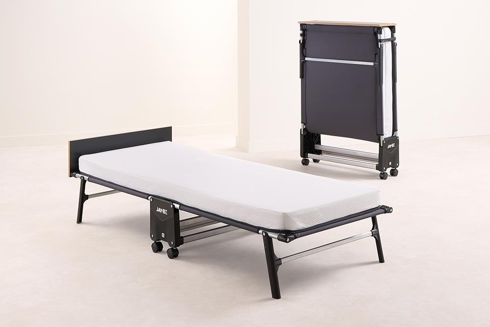 Jay-Be® RM80 Rollaway Folding Bed with Memory Mattress - Single