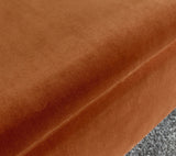 Melta Ottoman Storage Bench-Russet