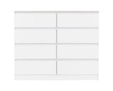 Marcus 8 Drawer Chest - White