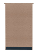 Harper 3 Door Wardrobe - Navy Blue & Oak