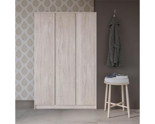 MALVERN 3 DOOR WARDROBE - URBAN SNOW