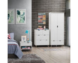 Pexton 3 Piece Bedroom Set 2+2 Drawer