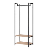 Scala Open Wardrobe with 2 Shelves - Oak