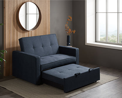 Otto Sofa Bed- Blue