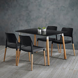 Raziel Chair Black (Pack of 2)