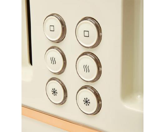 Haden Salcombe 4 Slice Toaster Cream