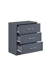 Highbury 4 Piece Bedroom Set - Dark Grey