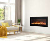 Orson Inset/Wall Mounted Fire, 50"
