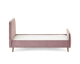 Gwen Velvet Toddler Bed - Pink