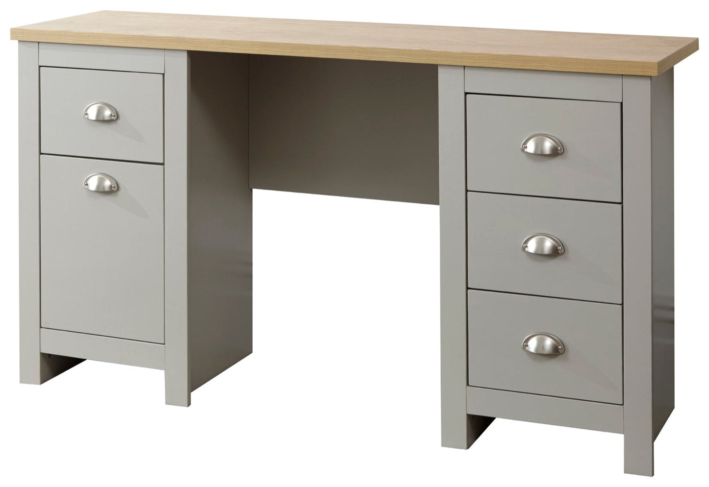 Lachlan Study Desk-Grey