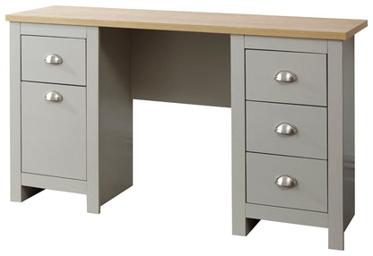 Lachlan Study Desk-Grey