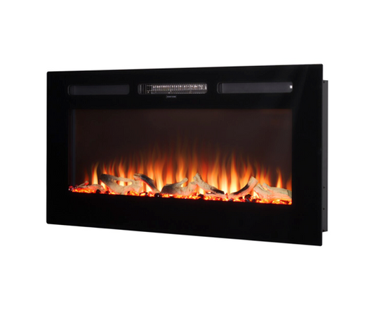 Orson Inset/Wall Mounted Fire,42"