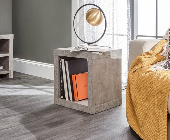 Brady Cube Table- Concrete